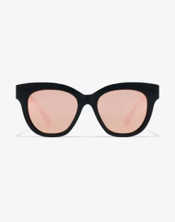 AUDREY RAW - POLARIZED BLACK ROSE GOLD>Hawkers New