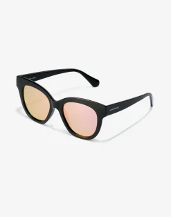 AUDREY RAW - POLARIZED BLACK ROSE GOLD>Hawkers New
