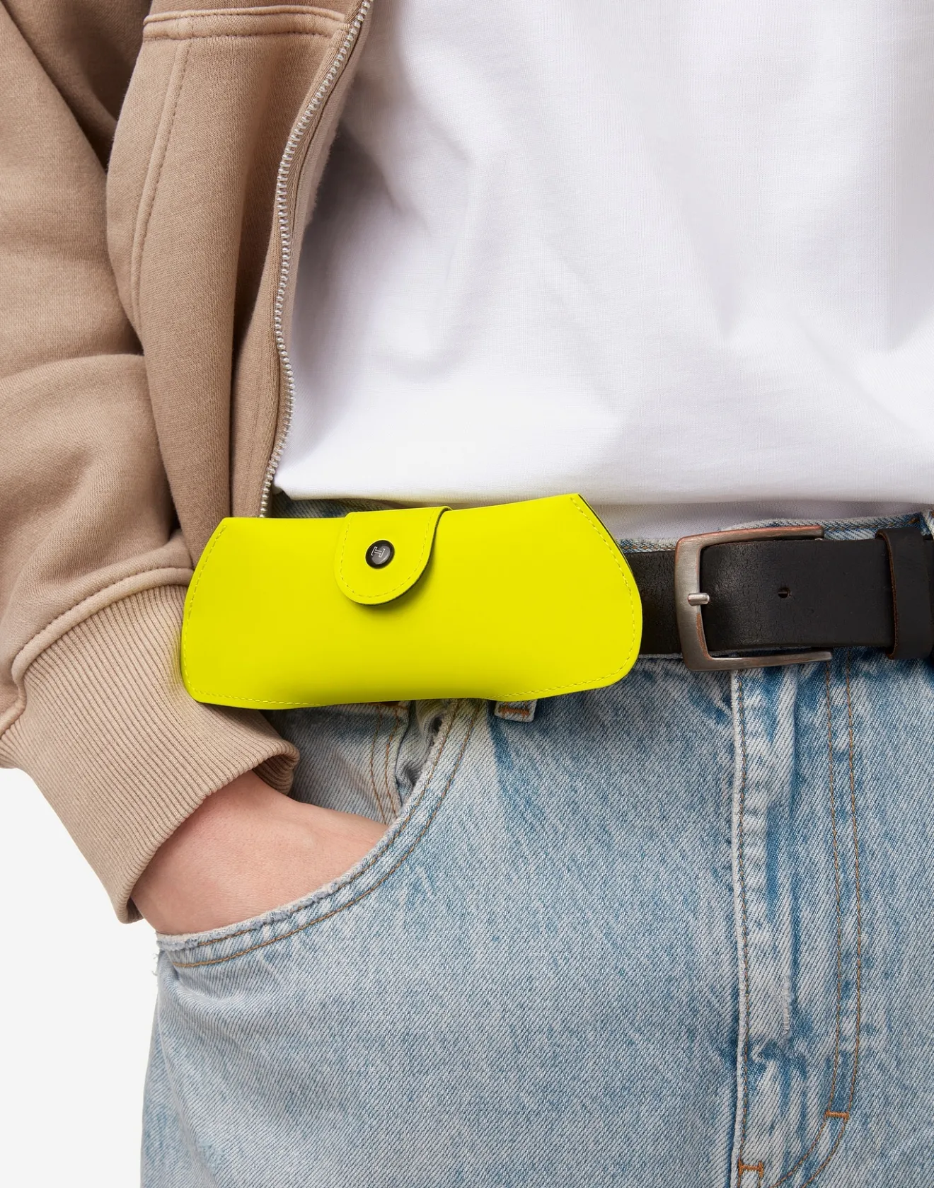 BELT SOFT CASE - FLUOR YELLOW>Hawkers Best