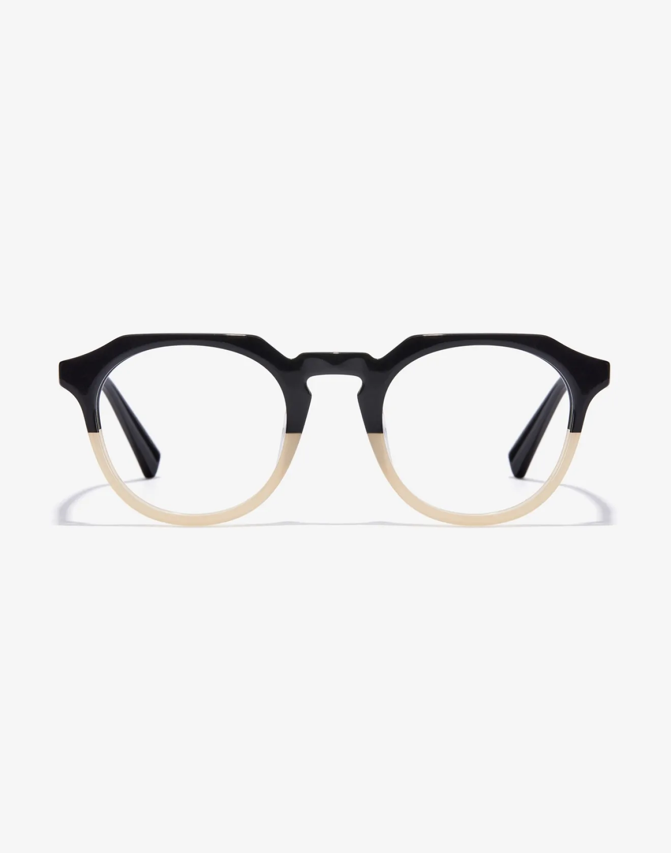 BLACK BEIGE BI CHARDON RX>Hawkers Fashion