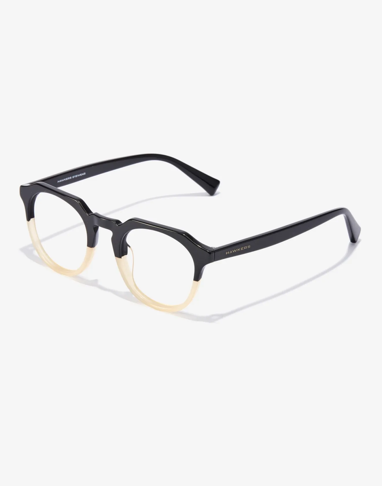 BLACK BEIGE BI CHARDON RX>Hawkers Fashion