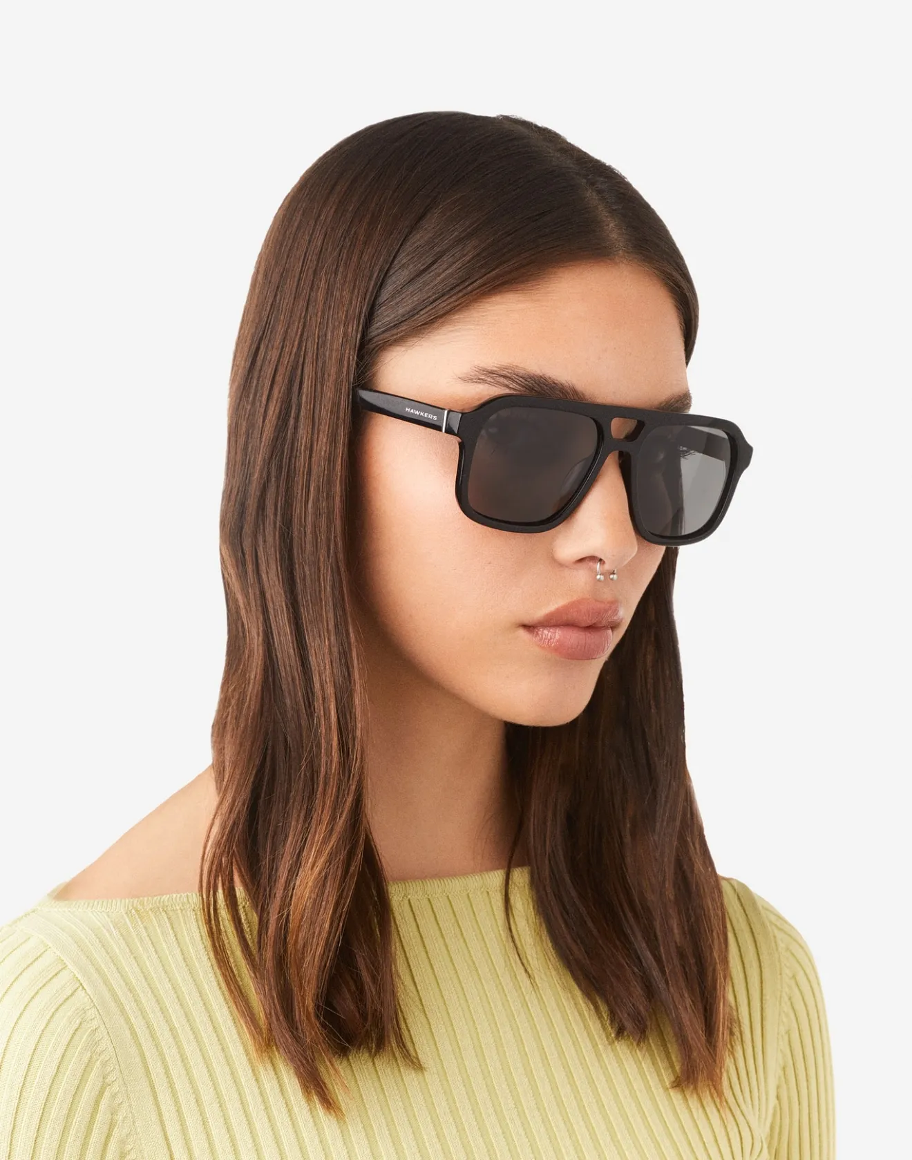 CROUPIER - POLARIZED BLACK DARK>Hawkers Fashion