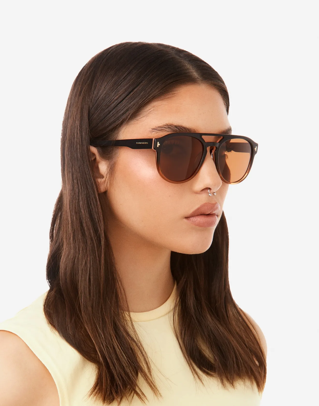 DIVER - POLARIZED BLACK BROWN>Hawkers Clearance