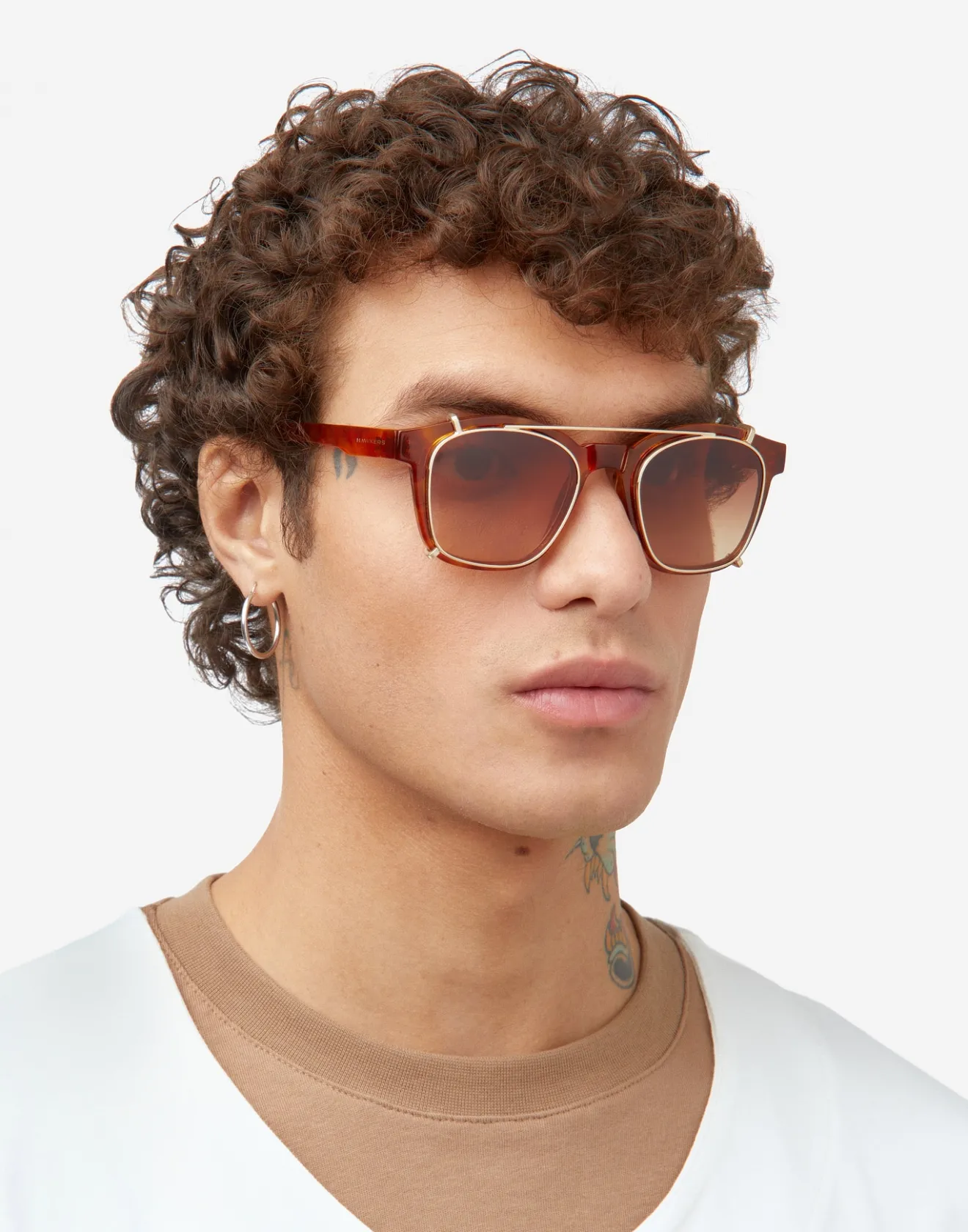 DOT - CLIP ON HAVANA BB>Hawkers Clearance