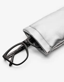 DOUBLE POUCH - SILVER CORAL><noscript><img width=
