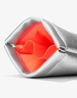 DOUBLE POUCH - SILVER CORAL><noscript><img width=
