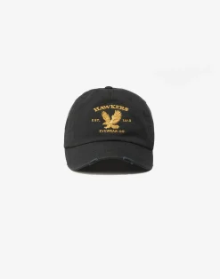 EAGLE DESTROYED CAP BLACK>Hawkers Sale