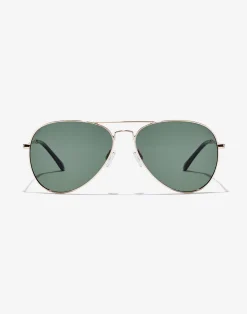 HAWK - POLARIZED GOLD GREEN>Hawkers Fashion