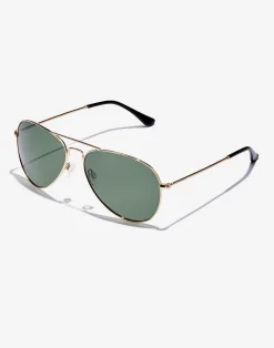 HAWK - POLARIZED GOLD GREEN>Hawkers Fashion