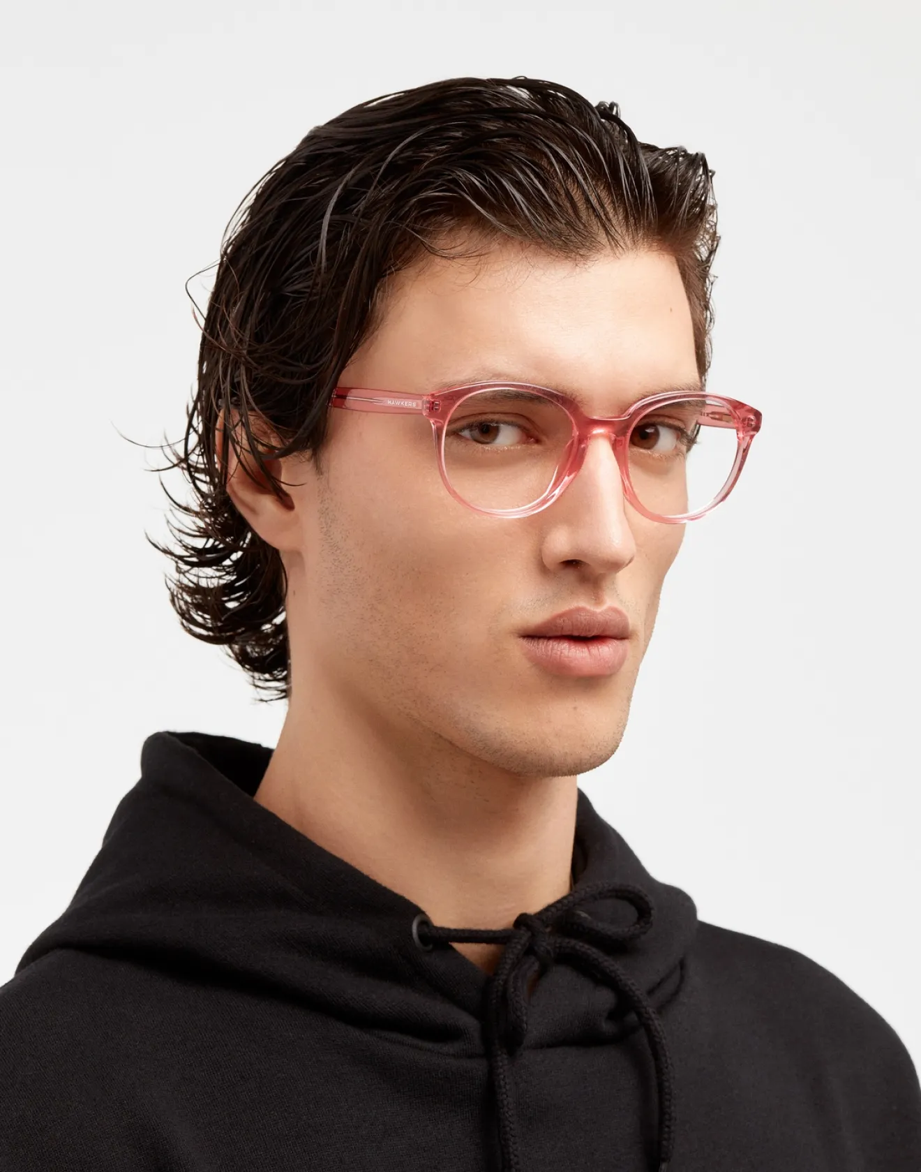 LIGHT PINK CRYSTAL ROSE>Hawkers Fashion
