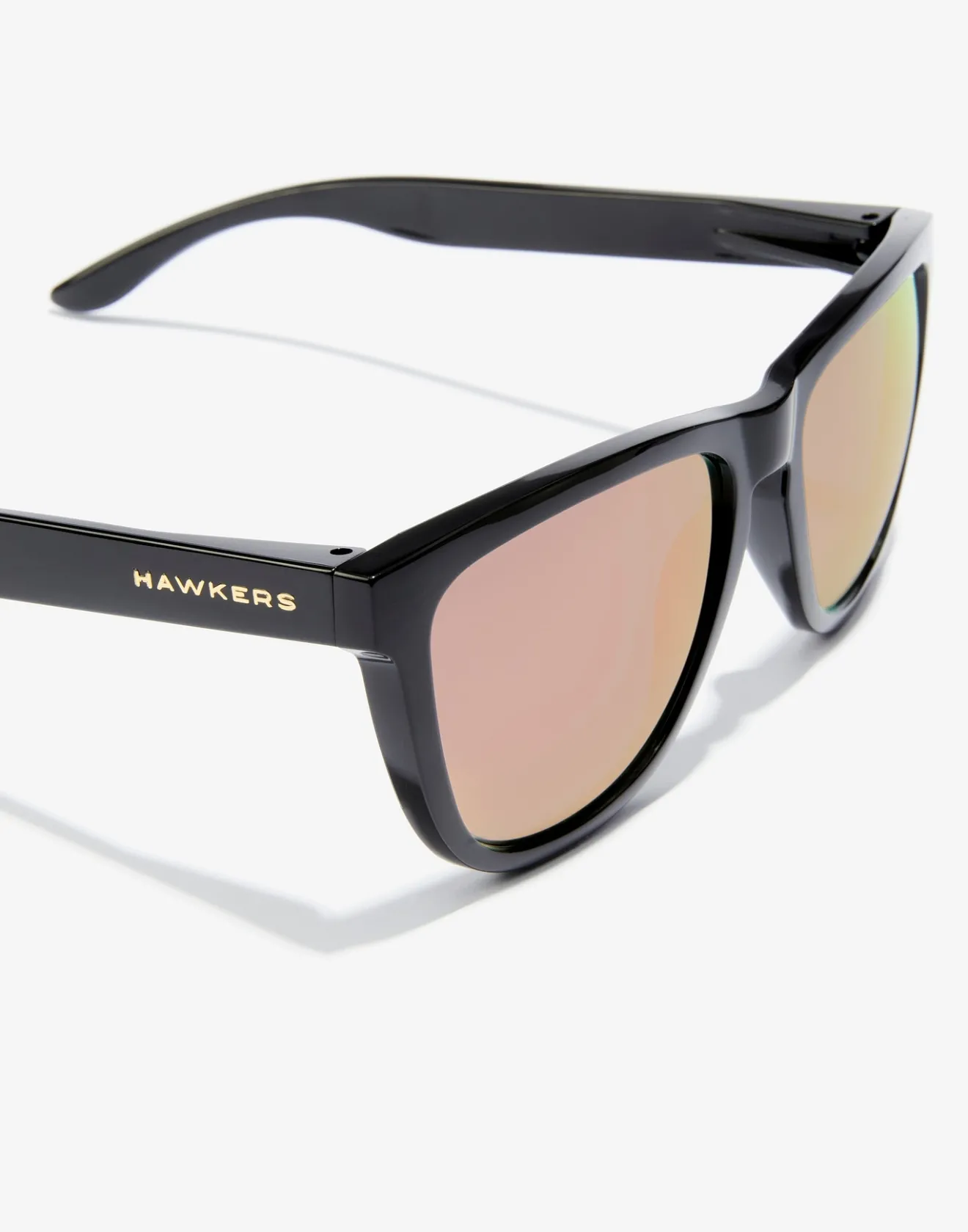 ONE RAW - POLARIZED BLACK ROSE GOLD>Hawkers Fashion