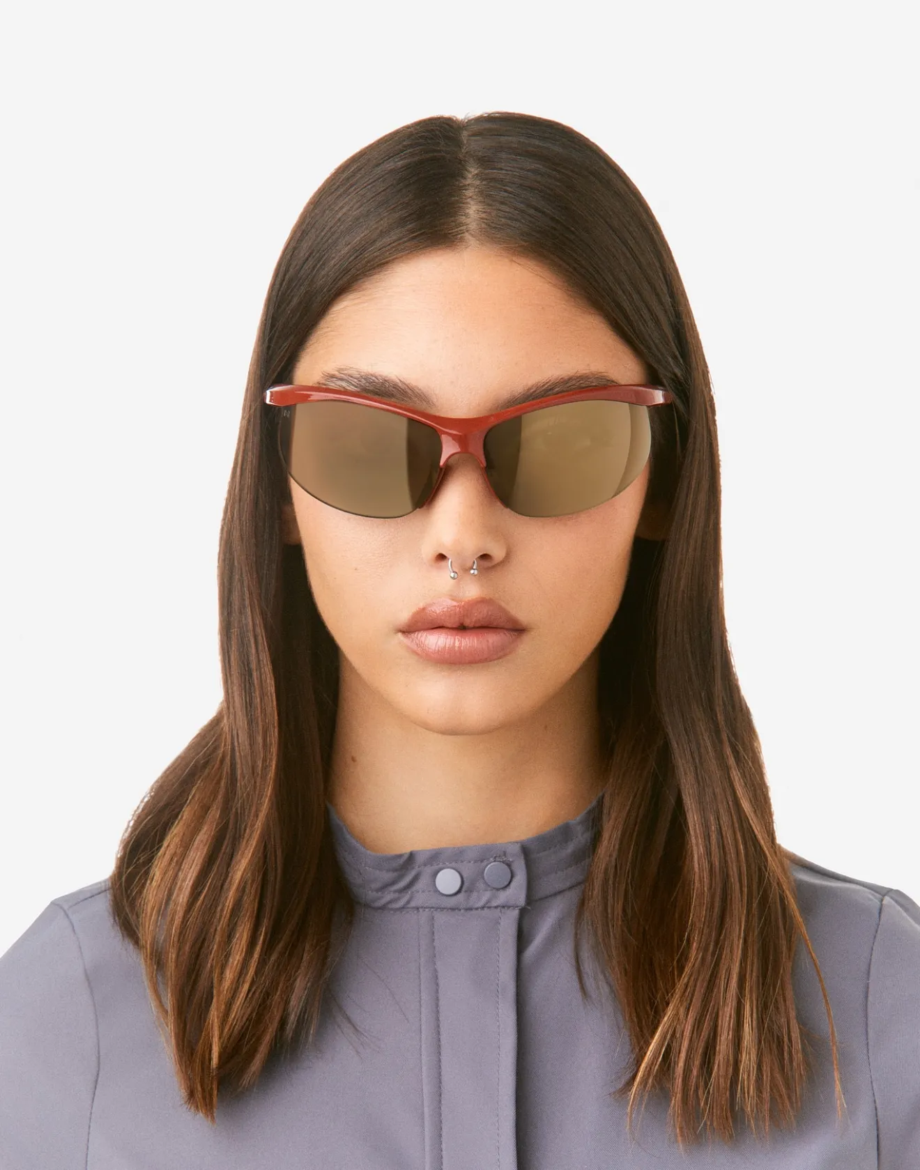RADIANTE - DARK RED BEIGE>Hawkers Fashion