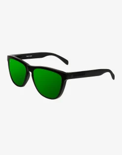 REGULAR MATTE BLACK - EMERALD>Hawkers Fashion