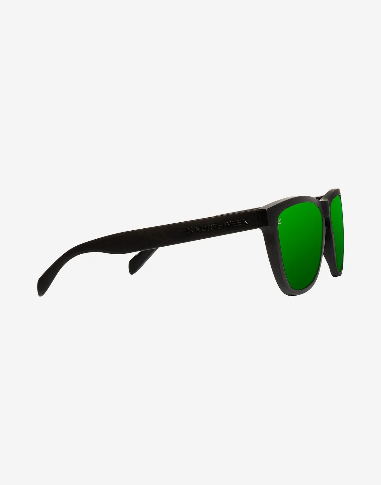 REGULAR MATTE BLACK - EMERALD>Hawkers Fashion