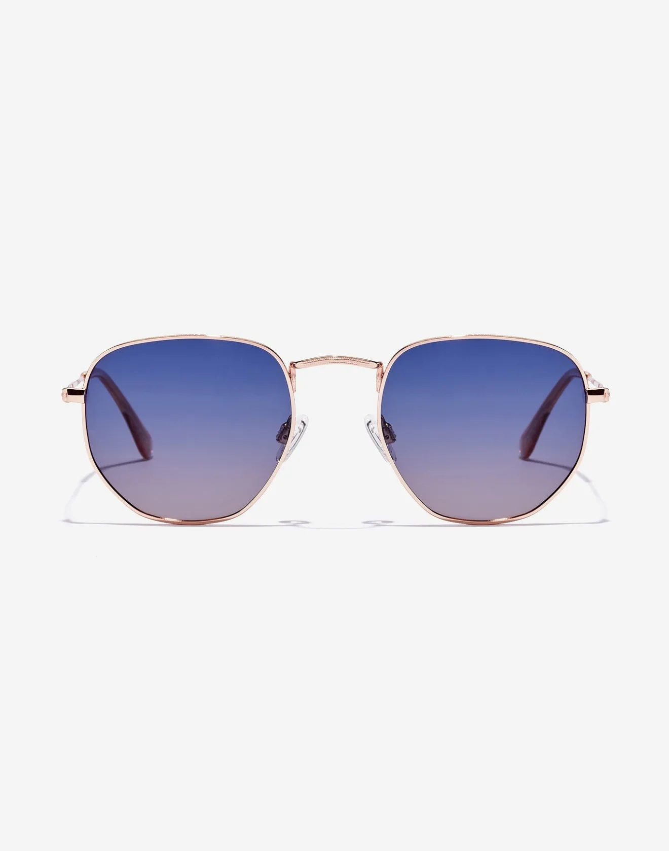SIXGON DRIVE - POLARIZED ROSE GOLD BLUE>Hawkers Discount