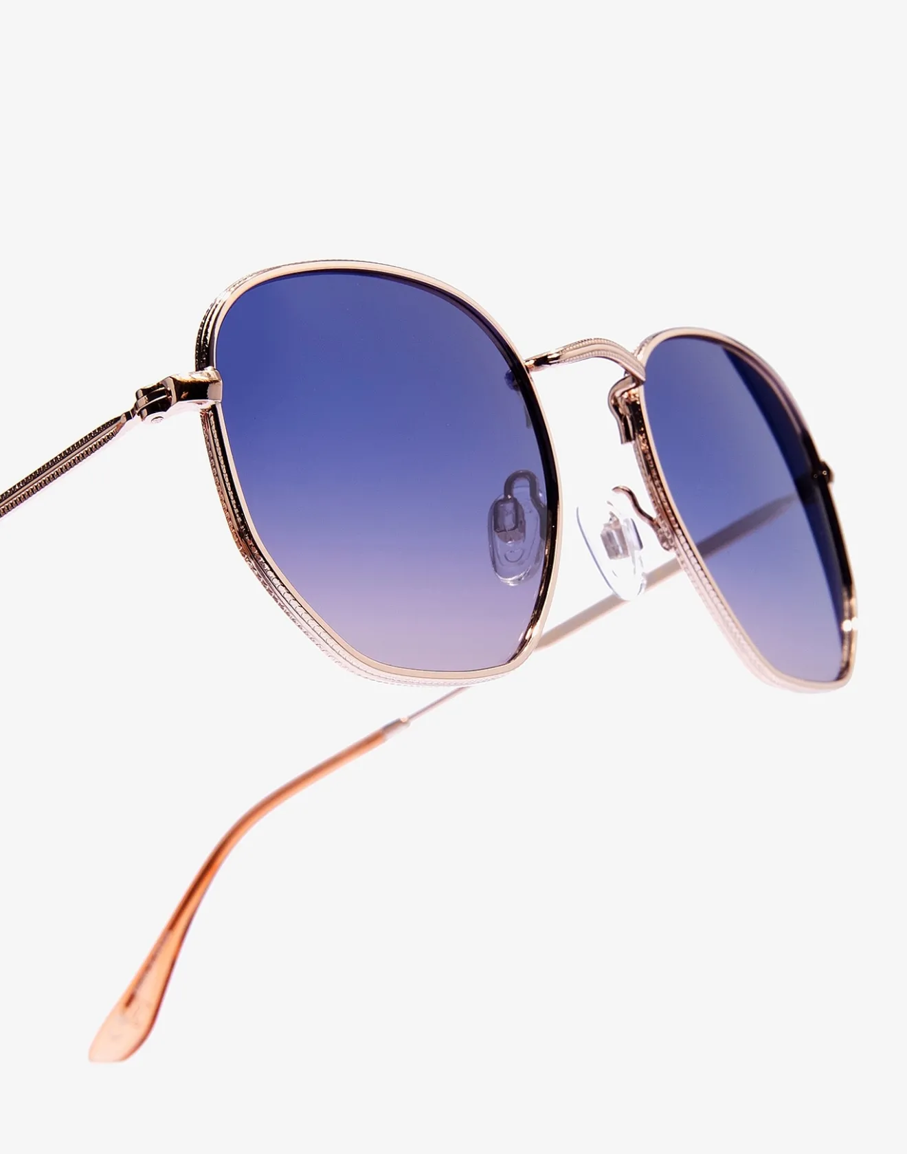 SIXGON DRIVE - POLARIZED ROSE GOLD BLUE>Hawkers Discount