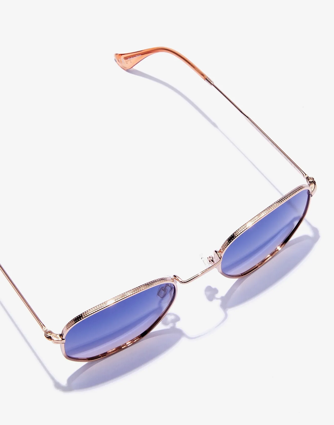 SIXGON DRIVE - POLARIZED ROSE GOLD BLUE>Hawkers Discount