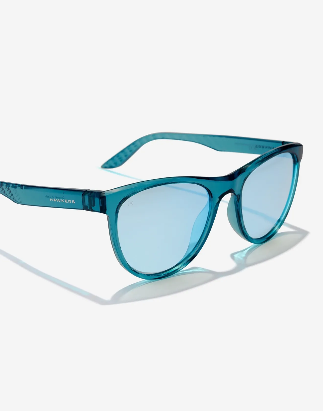TRAIL - POLARIZED CYAN BLUE CHROME>Hawkers Online