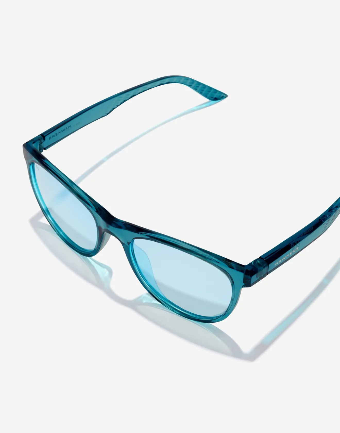TRAIL - POLARIZED CYAN BLUE CHROME>Hawkers Online