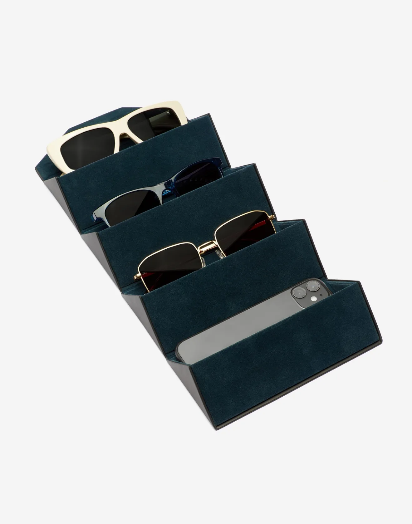 TRAVEL MULTICASE - BLACK AND BLUE>Hawkers Discount
